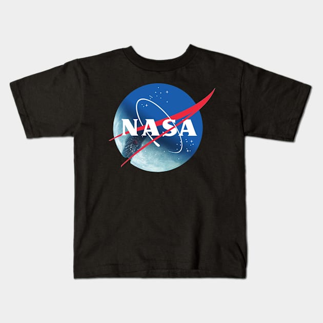 The NASA Star Killer Base Kids T-Shirt by TheWhiteTreeStore